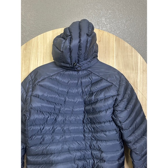 Arcteryx Cerium LT Hoody Womens XL Navy Blue Down Puffer Jacket - Picture 10 of 16